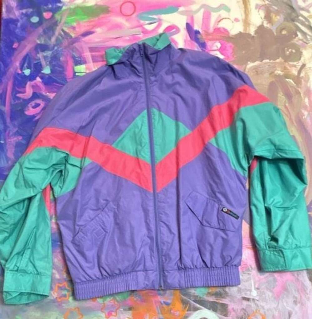 Vintage Mizuno Entrant Fabric Color Block Windbreaker Jacket